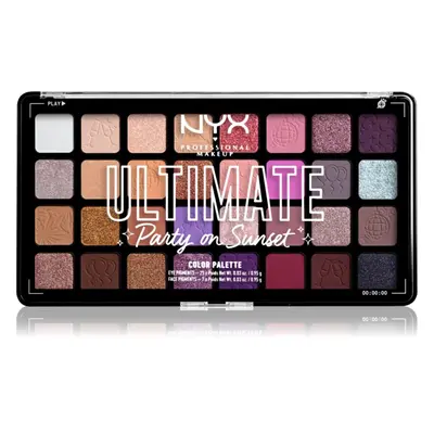 NYX Professional Makeup Ultimate Shadow Palette palette de fards à paupières teinte Party on Sun