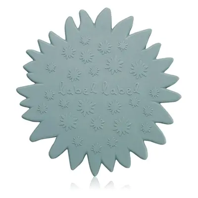 Label Label Teether Sunflower jouet de dentition Grey