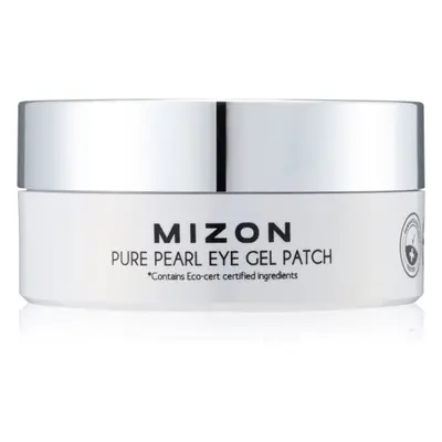 Mizon Pure Pearl Eye Gel Patch masque hydrogel contour des yeux anti-poches et anti-cernes