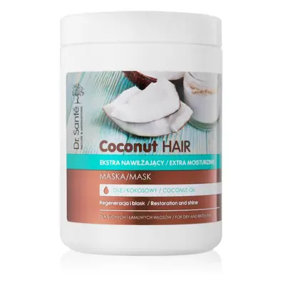 Dr. Santé Coconut masque hydratant pour redonner de la brillance aux cheveux secs et fragiles