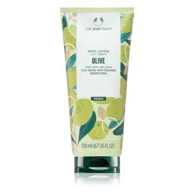 The Body Shop Olive lait corporel adoucissant pour peaux sèches