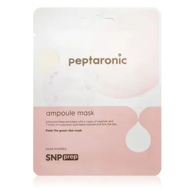 SNP Prep Peptaronic masque tissu hydratant et revitalisant