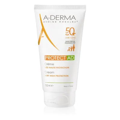 A-Derma Protect AD crème protectrice solaire pour peaux atopiques SPF 50+