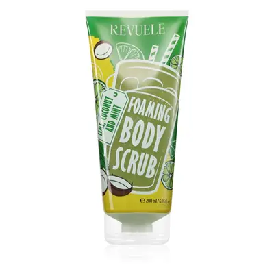 Revuele Foaming Body Scrub Lime, Coconut and Mint gommage corps