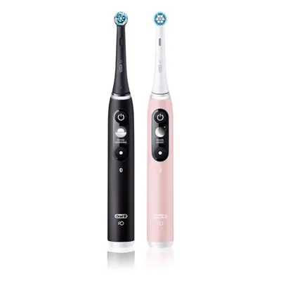 Oral B iO6 brosse à dents électrique DUO Black & Pink Sand