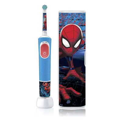 Oral B PRO Kids 3+ Spiderman brosse à dents électrique avec étui pour enfant