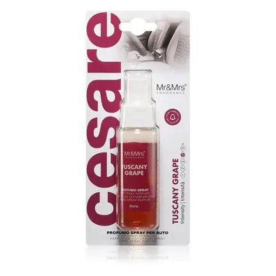 Mr & Mrs Fragrance Cesare Tuscany Grape désodorisant pour la voiture