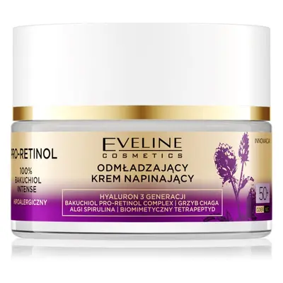 Eveline Cosmetics Pro-Retinol 100% Bakuchiol Intense crème de jour raffermissante anti-rides 50+