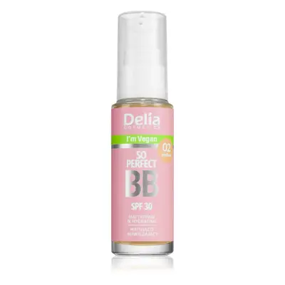 Delia Cosmetics BB So Perfect BB crème matifiante pour un effet naturel teinte Dark