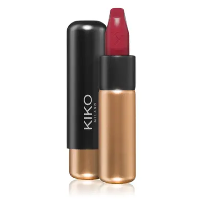 KIKO Milano Velvet Passion rouge à lèvres crémeux effet mat teinte Lacquer Red