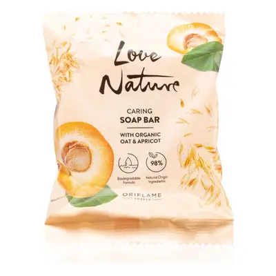 Oriflame Love Nature Organic Oat & Apricot savon solide