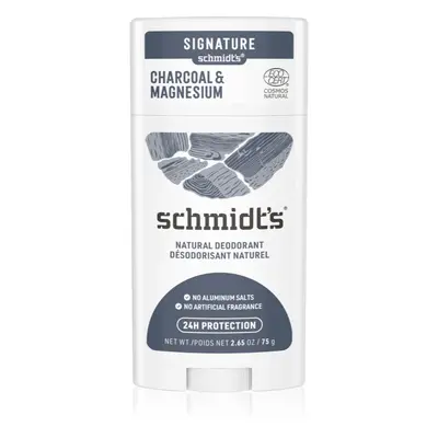 Schmidt's Charcoal + Magnesium déodorant solide 24h