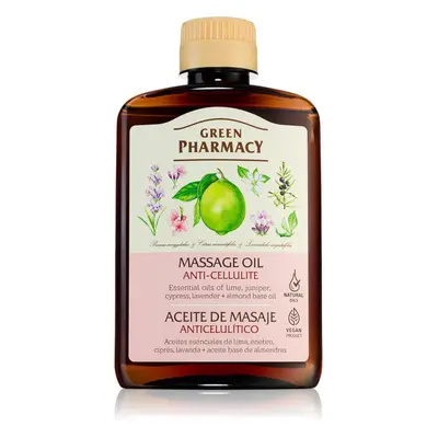 Green Pharmacy Essential oils of Lime Massage Oil huile de massage anti-cellulite