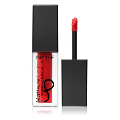 Note Cosmetique Mattever rouge à lèvres liquide avec fini mat Dating Red