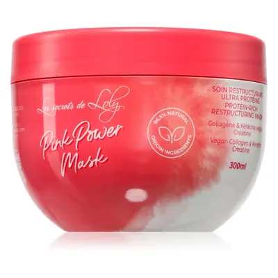 Les Secrets De Loly Pink Power Mask masque rénovateur pour cheveux bouclés et frisé