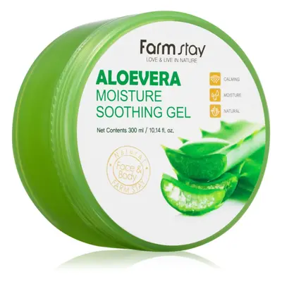 Farmstay Aloe gel hydratant apaisant visage, corps et cheveux