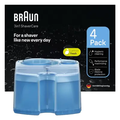 Braun CCR Refill LemonFresh cartouches de recharge pour station de nettoyage avec parfums Lemon 