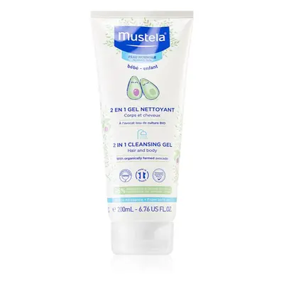 Mustela Bébé gel lavant corps et cheveux pour enfant