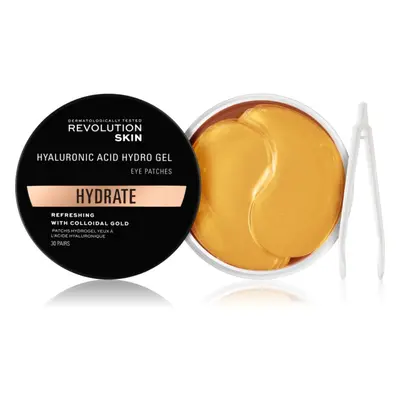 Revolution Skincare Gold Hydrogel masque hydrogel contour des yeux à l'or