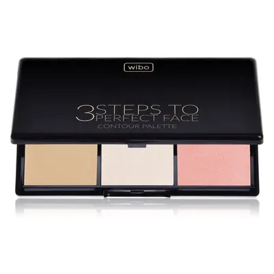 Wibo Steps To Perfect Face Light palette contouring visage