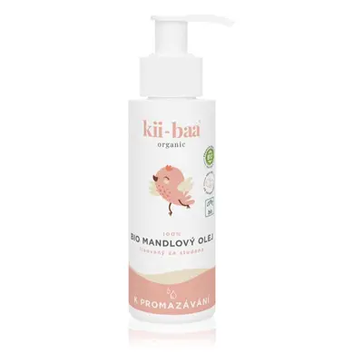 kii-baa® organic 100% Bio Oil Almond huile de massage pour bébé