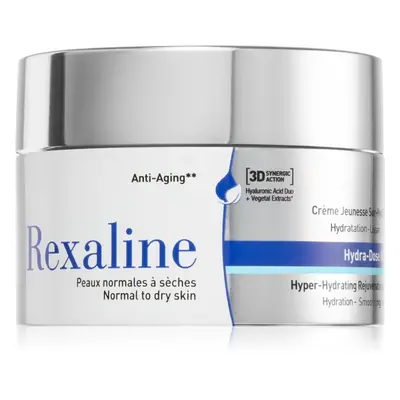 Rexaline 3D Hydra-Dose Rich crème hydratante et lissante visage pour peaux normales à sèches