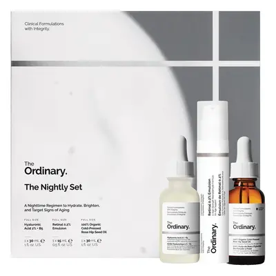 The Ordinary The Nightly Set coffret cadeau anti-signes de vieillissement