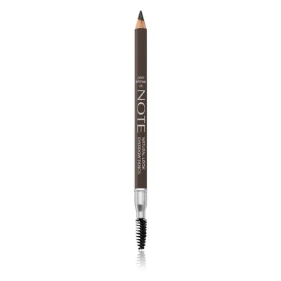 Note Cosmetique Natural Look crayon pour sourcils avec brosse Light Brown