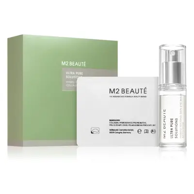 M2 Beauté Ultra Pure Solutions Hybrid Second Skin masque au collagène contour des yeux