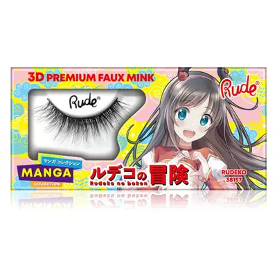 Rude Cosmetics Manga Collection 3D Premium Faux Mink faux-cils type Rudeko