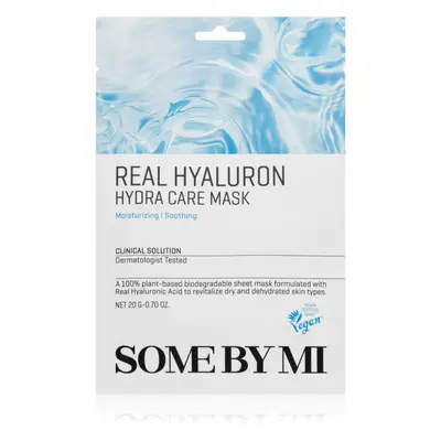 Some By Mi Clinical Solution Hyaluron Hydra Care Mask masque hydratant en tissu avec effets apai