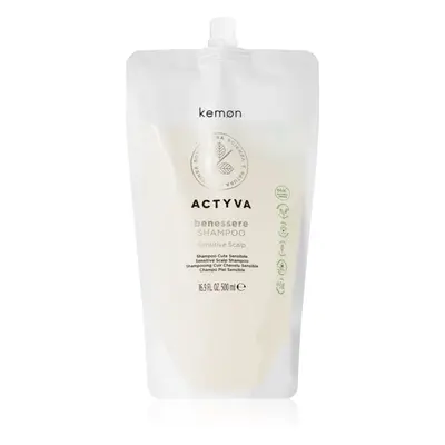 Kemon Actyva Benessere shampoing nettoyant doux pour cheveux