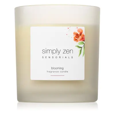 Simply Zen Sensorials Blooming Fragrance Candle bougie parfumée