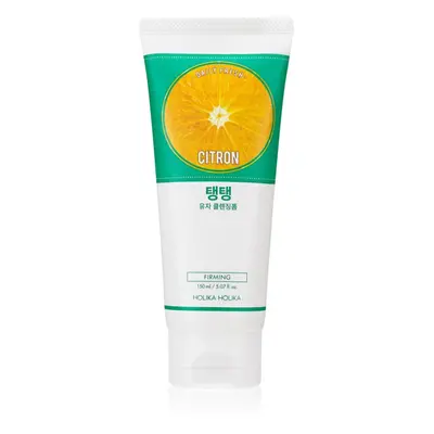 Holika Holika Daily Fresh Citron mousse nettoyante exfoliante pour peaux grasses et mixtes