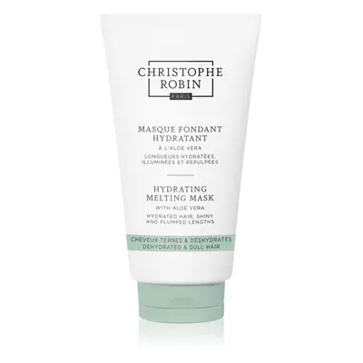 Christophe Robin Hydrating Melting Mask with Aloe Vera masque hydratant pour cheveux secs