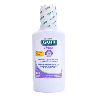 G.U.M Ortho bain de bouche pour les utilisateurs d'appareils dentaires fixes