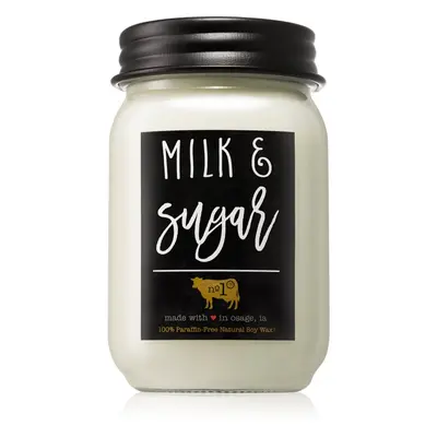 Milkhouse Candle Co. Farmhouse Milk & Sugar bougie parfumée Mason Jar