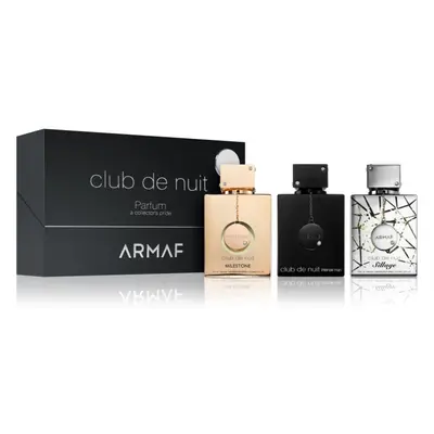 Armaf Club de Nuit Man Intense, Sillage, Milestone coffret cadeau pour homme mixte