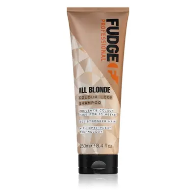 Fudge All Blonde Colour Lock Shampoo shampoing pour cheveux blonds