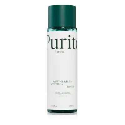 Purito Wonder Releaf Centella Toner lotion tonique hydratante pour apaiser et fortifier la peau 