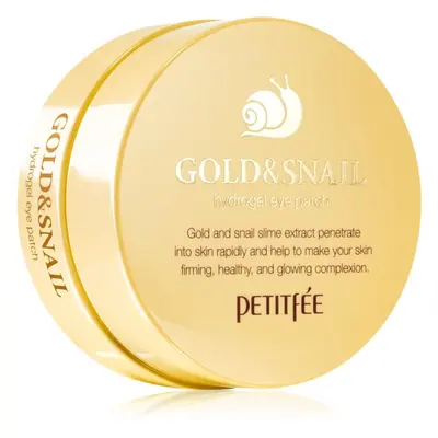 Petitfée Gold & Snail masque hydrogel contour des yeux à l'extrait de bave d'escargot