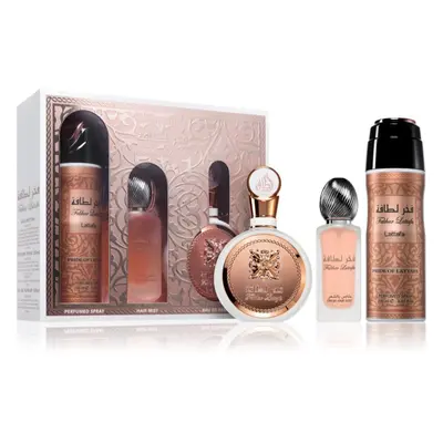 Lattafa Fakhar Rose coffret cadeau pour femme