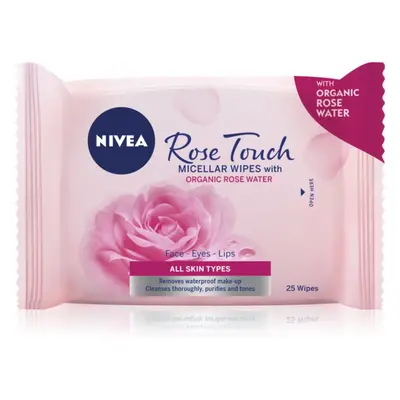 NIVEA MicellAir Rose Touch lingettes démaquillantes micellaires visage