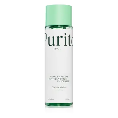 Purito Wonder Releaf Centella Toner Unscented lotion tonique apaisante visage peaux sensibles