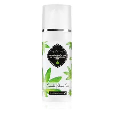 RYOR Cannabis Derma Care crème correctrice au chanvre pour peaux à problèmes