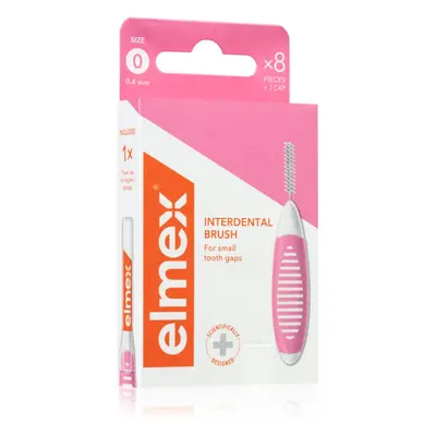 Elmex Interdental Brush brossettes interdentaires 0.4 mm