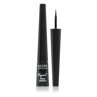 Note Cosmetique Elegant Matte Dipliner eye-liners liquides à fini mat pour les yeux teinte Ocean