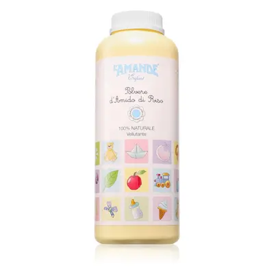 L'Amande Baby Rice Starch Powder soin traitant spécial pour la peau de l'enfant