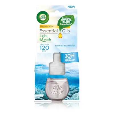 Air Wick Light & Fresh Sea Mist & Blue Minerals recharge pour diffuseur d'huiles essentielles