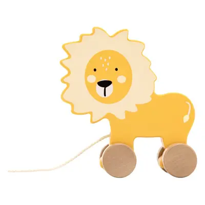 Tryco Wooden Lion Pull-Along Toy jouet en bois 10m+